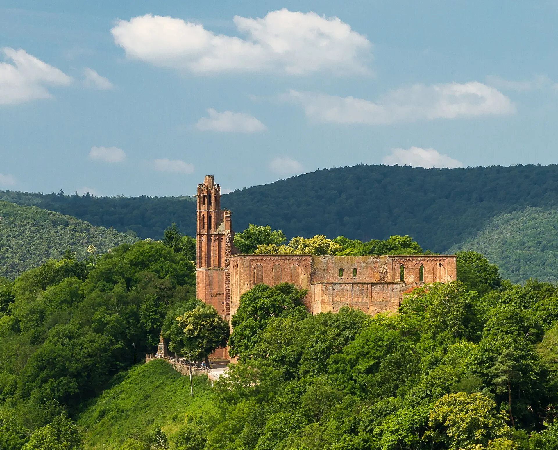 Klosterruine Limburg über Bad Dürkheim